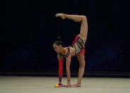 Сборная Казахстана по художественной гимнастике в общем зачете чемпионата Азии заняла второе место
