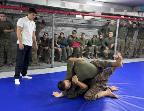 «Sarbaz+»: турнир по джиу-джитсу среди военнослужащих прошел в Алматинской области