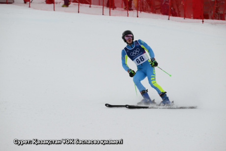 Олимпиада-2026: Ростислав Хохлов тау шаңғысынан слалом-гигантта сынға түсті