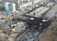 На митинге в Актау поднята тема коррупции в казахстанском футболе