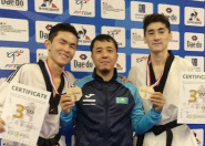 Казахстан завоевал две медали на турнире по таеквондо French open