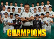 Узбекистан завоевал Кубок Азии. Президент страны ликовал вместе с командой!