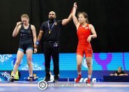 Қазақстандық балуан Шұғыла Өмірбек жастар арасында әлем чемпионы атанды