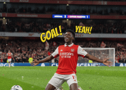 Нони Мадуэке стал автором исторического рекорда «Арсенала» в Лиге чемпионов