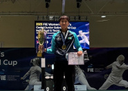 Айбар Қайым кадеттер арасындағы семсерлесуден Әлем кубогы кезеңінде алтын жүлдені иеленді Айбар Қайым кадеттер арасындағы семсерлесуден Әлем кубогы кезеңінде алтын жүлдені иеленді