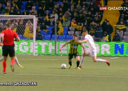 Кайрат проигрывает по итогам первого тайма