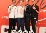 Жалпы есептегі 3-орын. Бэлла Самашева мен Софья Берульцева - Ыстанбұл қаласындағы Премьер-лига турнирінің жеңімпазы