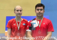 Қазақстан жасөспірімдер құрамасы бадминтоннан Угандада өткен турнирде төрт медаль жеңіп алды