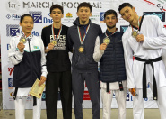 5 золотых медалей завоевала сборная Казахстана по таеквондо 