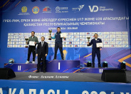Алматы құрамасы еркін күрестен жастар арасындағы ел чемпионатында топ жарды