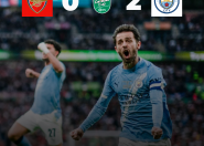 О’Райлидің дублі «Ситиге» кубок сыйлады