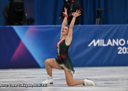 Софья Самоделкина стала 12-й в короткой программе на ЧМ