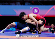 Алматбек Аманбек грек-рим күресінен Азия чемпионатының финалына шықты