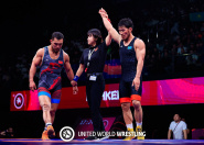 Алматбек Аманбек завоевал «золото» чемпионата Азии по греко-римской борьбе