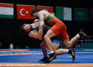 Ислам Евлоев принёс Казахстану очередную медаль на чемпионате Азии по борьбе