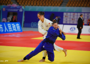 Первая медаль в Ордосе: Эсмигуль Куюлова завоевала «бронзу» ЧА по дзюдо