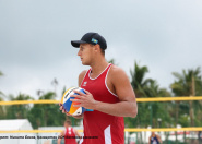 Волейболшылар Дмитрий Яковлев пен Абдулмажид Мохаммад Саньядағы жағажай Азиадасында Таиландтқа есе жіберді