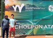 16 жасар Даниель Юрекли Чолпон-Атадағы ITF J30 турнирінде топ жарды 16 жасар Даниель Юрекли Чолпон-Атадағы ITF J30 турнирінде топ жарды