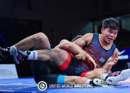 Еркебулан Анапия вышел в финал чемпионата Азии U20 по греко-римской борьбе
