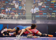 Әйелдер күресі: Айша Әбдімәлік U17 әлем чемпионатының финалына шықты