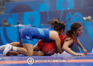 Айша Әбдімәлік әйелдер күресінен U17 әлем чемпионатында күміс медальға ие болды