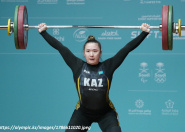 Ауыр атлетика: Аянат Жұмағали жасөспірімдер арасындағы Азия чемпионатында алтын медаль жеңіп алды