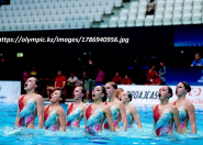 Қазақстан әртістік жүзуден жасөспірімдер арасындағы әлем чемпионатын үздік бестікте аяқтады