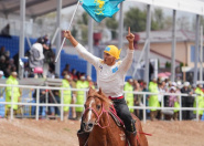 Бактыбай Канат — чемпион по теңге ілу Бактыбай Канат — чемпион по теңге ілу