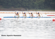Азиада-2026: Казахстанская байдарка-четвёрка остановилась в шаге от пьедестала