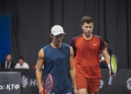 Әмір Омарханов пен Бейбіт Жұқаев Almaty Open турниріндегі жұптық сайысты аяқтады